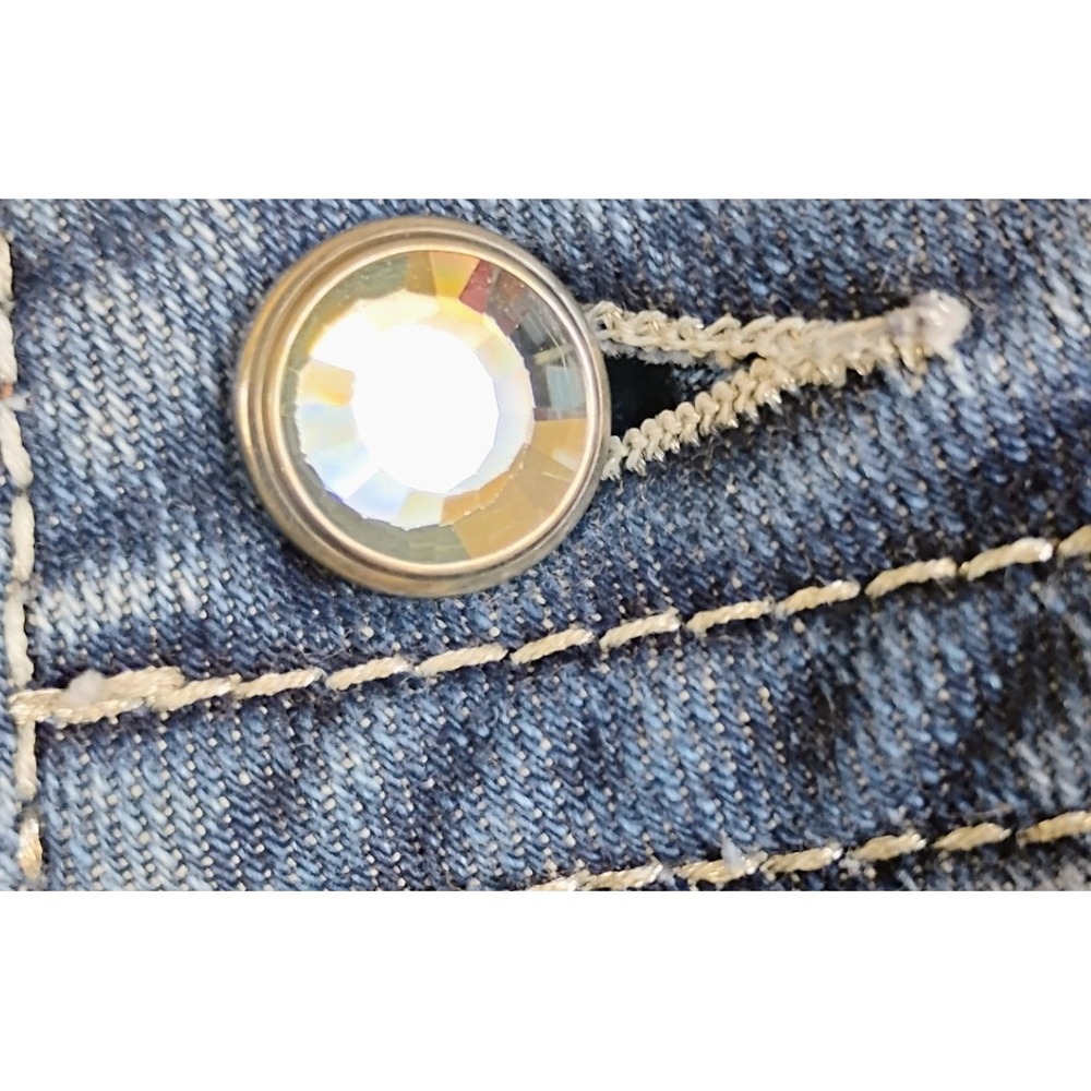 Rock Revival Celine Bootcut Embellished Jeans Size 30 Style# RRJ814617AA - Picture 4 of 12